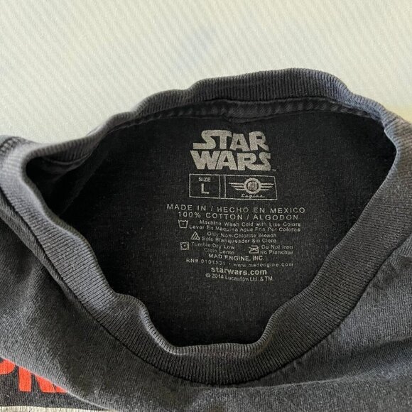 Star Wars Expressions Of Vader T-Shirt Size Large - Picture 4 of 4